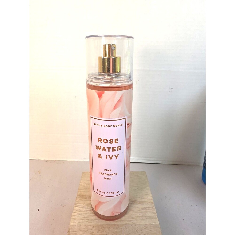 New Bath & Body Works Rose Water & Ivy Fine Fragrance Mist 8 oz Discontinued